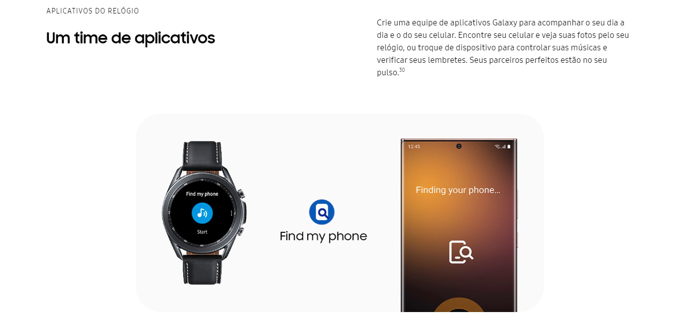  Smartwatch Samsung Galaxy Watch3 45mm LTE Preto 